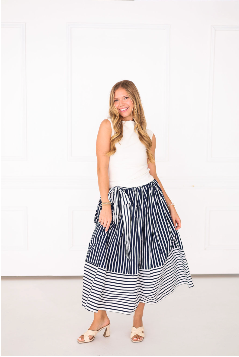 Eloise Maxi Skirt - Navy