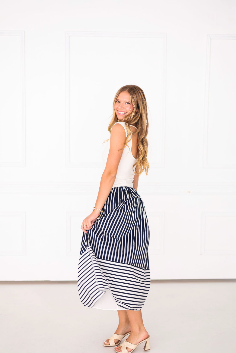 Eloise Maxi Skirt - Navy