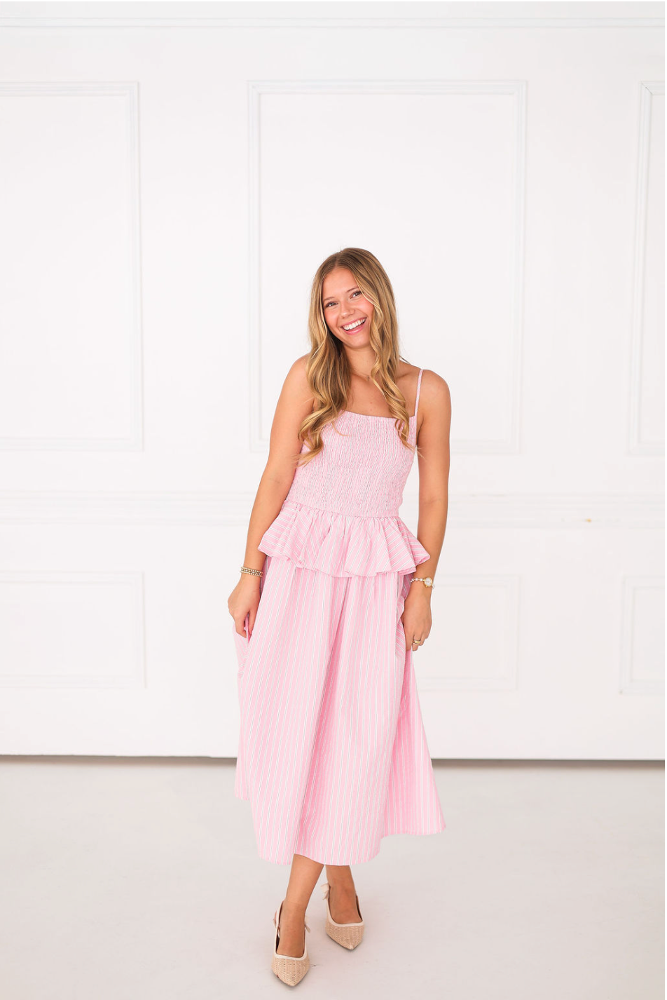 First Impression Dress - Pink
