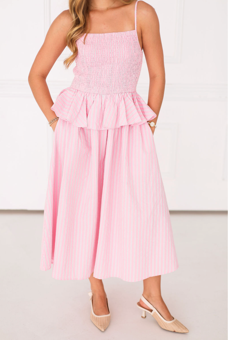 First Impression Dress - Pink